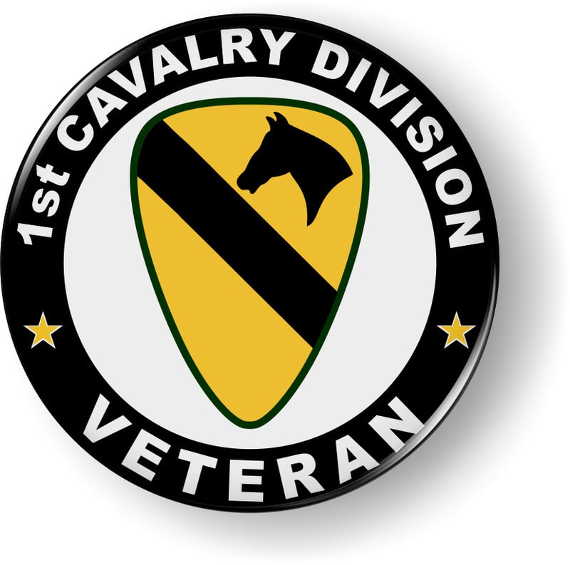 1st Cavalry Division Veteran Emblem